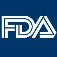 FDA written in white on blue background