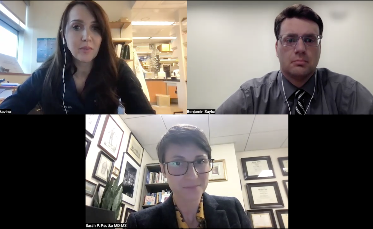 Laura Bukavina, MD, MPH, and Sarah P. Psutka, MD, MS, are interviewed on Zoom by Ben Saylor from Urology Times