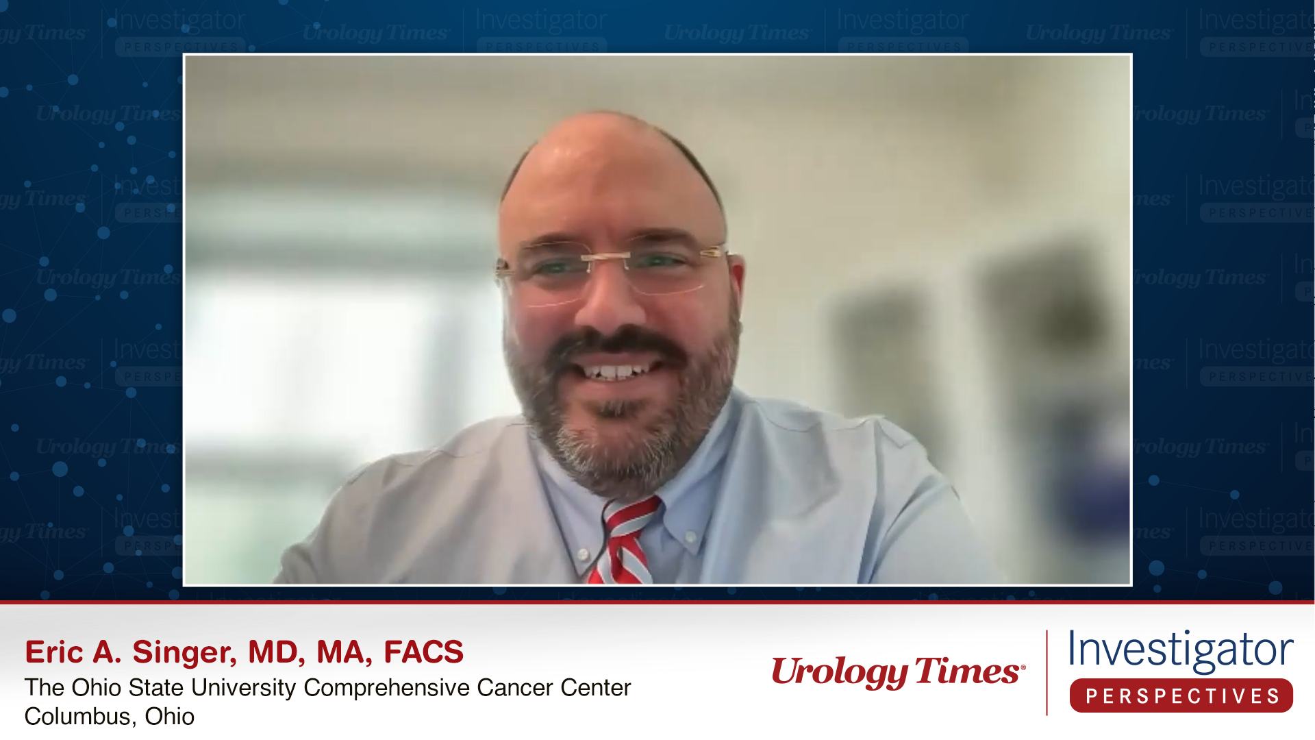 Eric A. Singer, MD, MA, FACS, an expert on bladder cancer