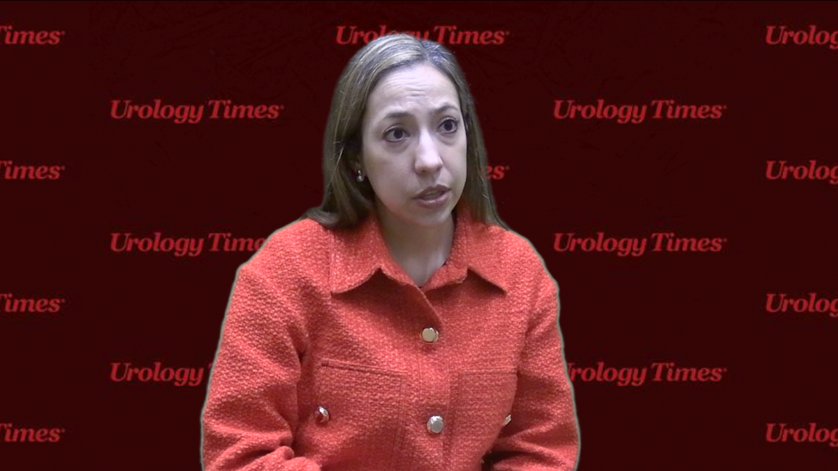 Dr. Maria Teresa Bourlon in an interview with Urology Times