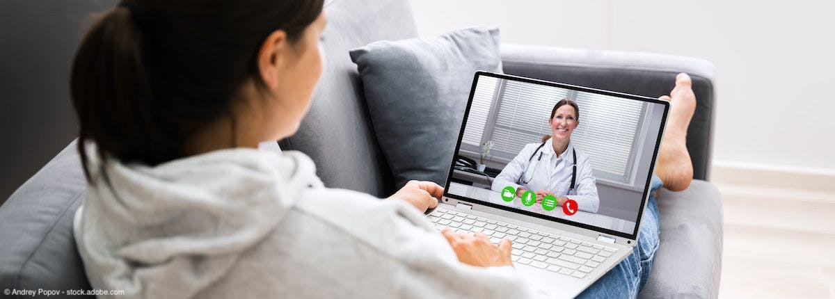 Woman talking with doctor via laptop | Image Credit: © Andrey Popov - stock.adobe.com