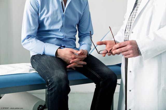 doctor talking to a patient 