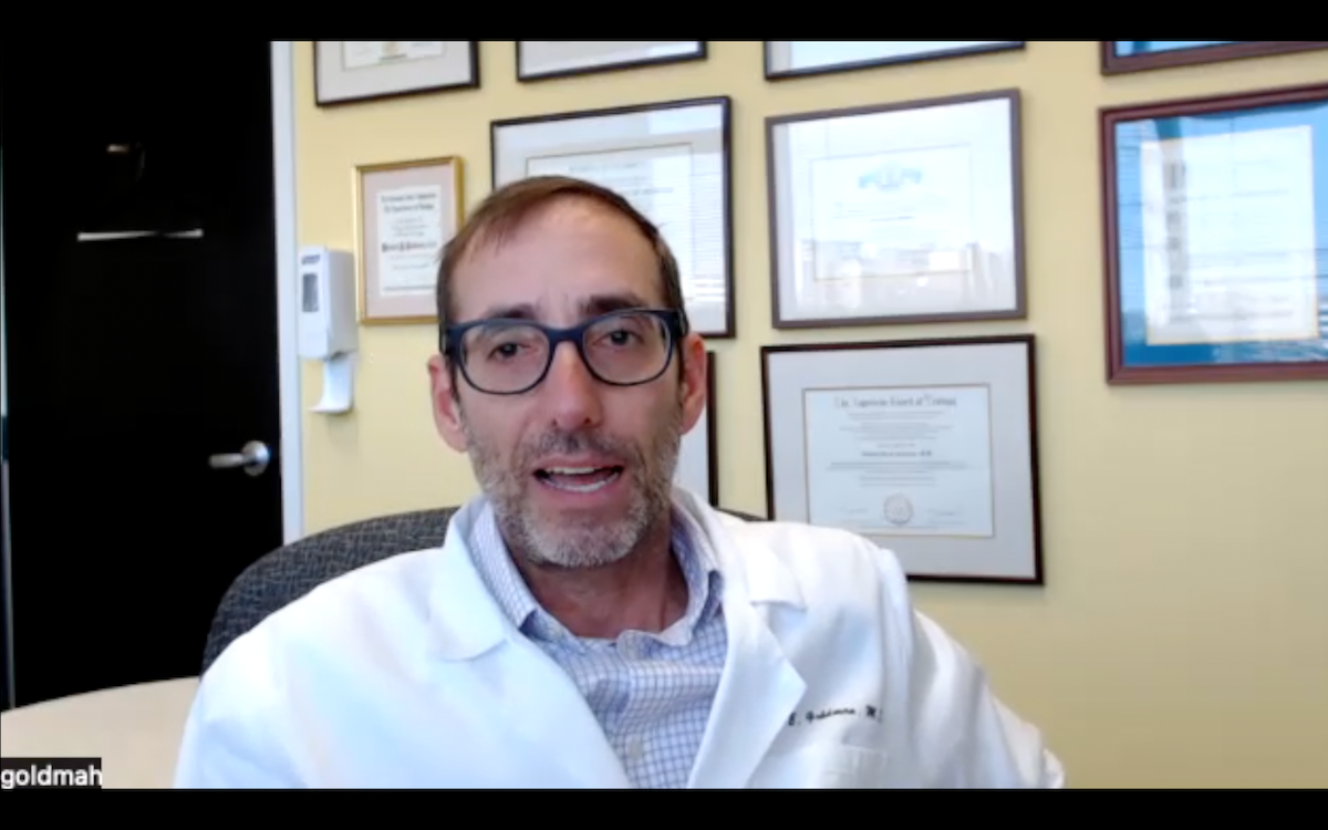 Dr. Howard Goldman in an interview with Urology Times