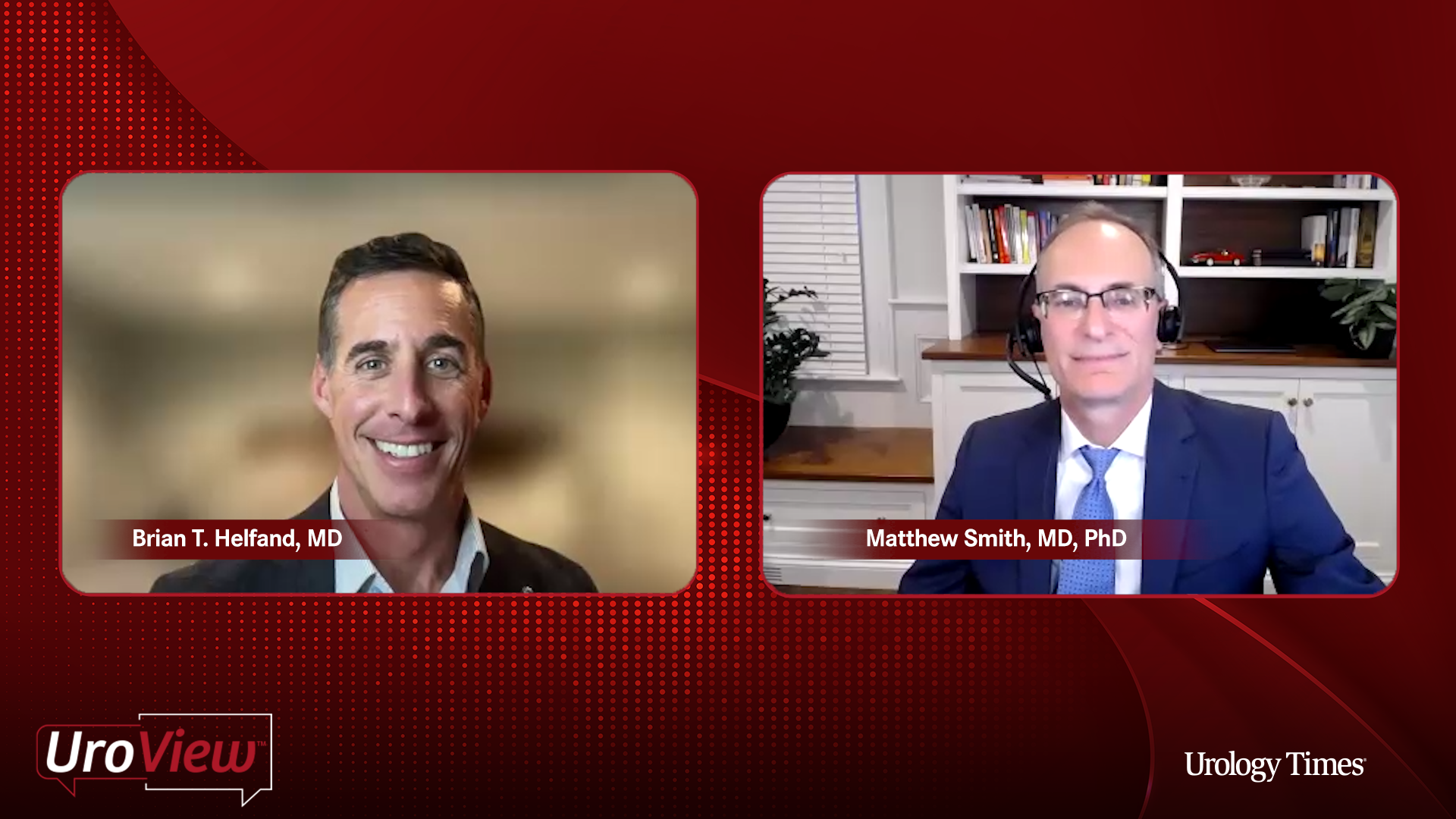 Brian T. Helfand, MD, and Matthew Smith, MD, PhD, experts on prostate cancer
