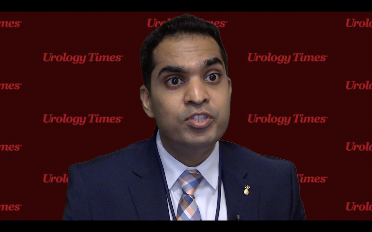 Dr. Garje compares outcomes in sacromatoid versus classic urothelial carcinoma