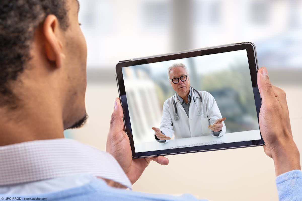 Man talking with a doctor on a tablet | Image Credit: © JPC-PROD - stock.adobe.com 