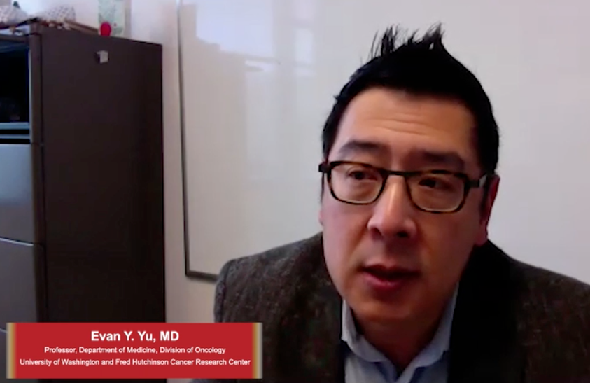 Dr. Evan Yu on PSMA-PET imaging in prostate cancer